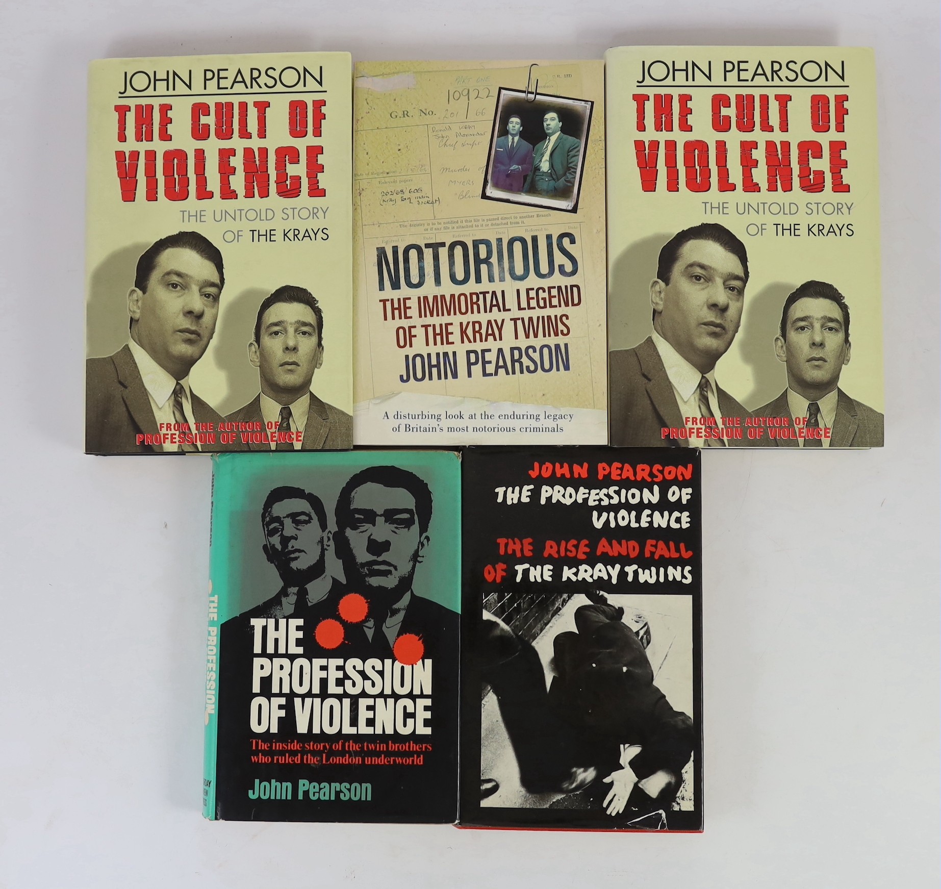 Pearson, John - The Profession of Violence: the rise and fall of the Kray Twins. First Edition.